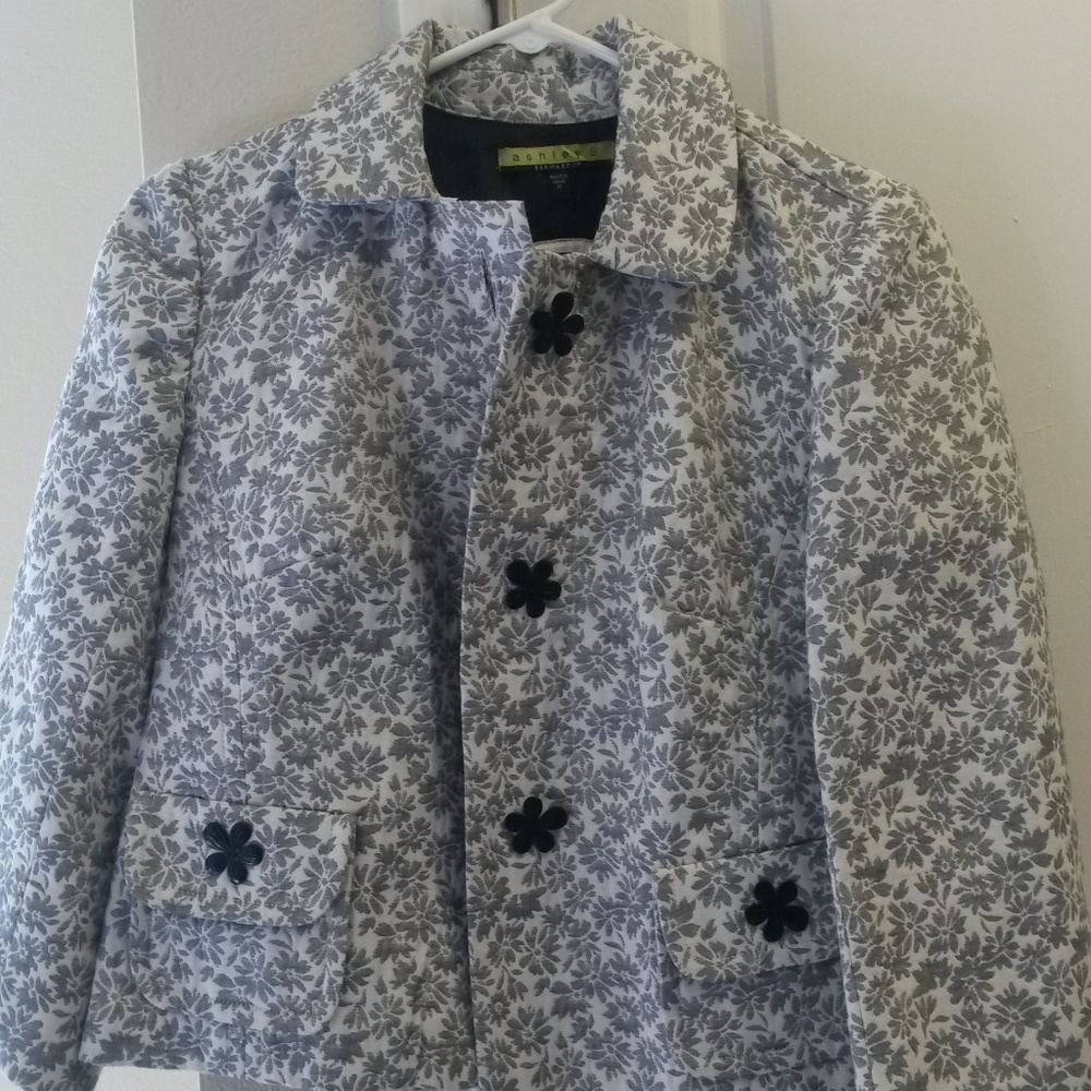 Cropped Flower jacket